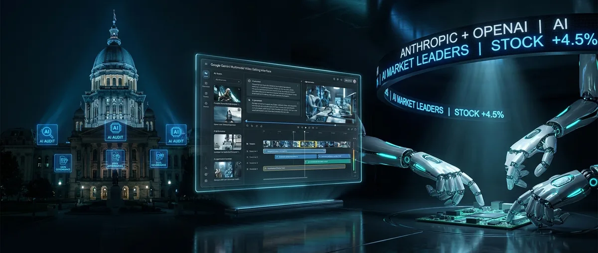 June 1 AI Roundup: Gemini Omni, Anthropic valuation, OpenAI robotics, Illinois AI audits