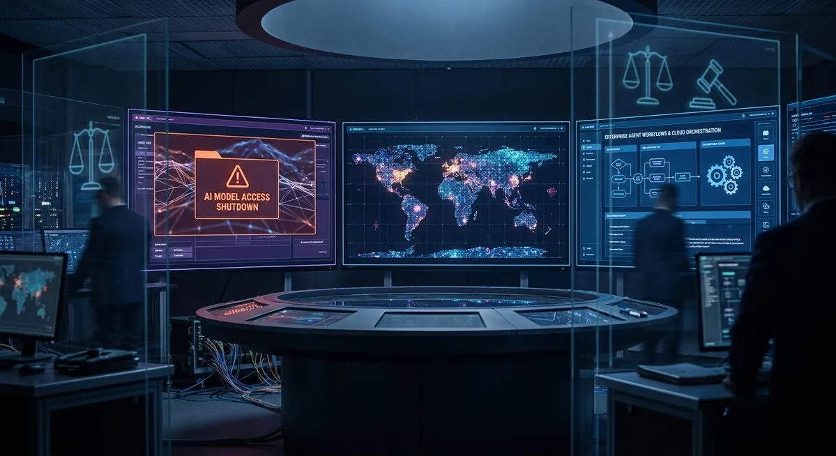Anthropic’s Model Shutdown, OpenAI’s State Probe, and the New Enterprise Agent Stack