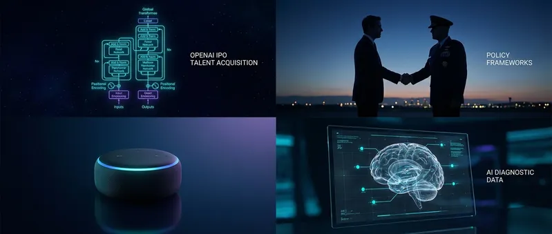 OpenAI's IPO Talent Blitz, Anthropic's White House Framework Deal, Google's Smart Speaker Returns & AI Diagnoses 18 Kids